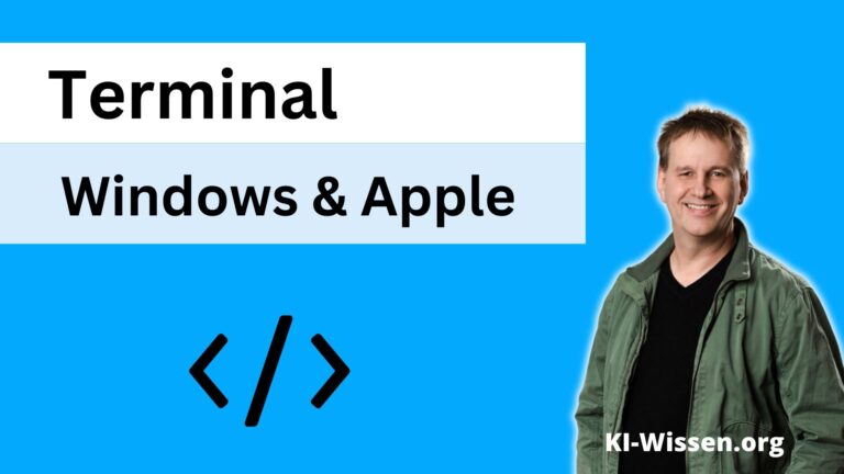 Was ist ein Terminal bei Windows und Apple?